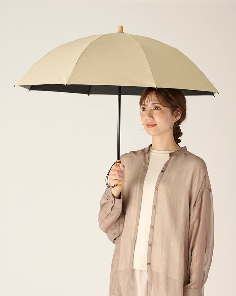 2段折 / moku | 完全遮光日傘｜サンバリア100