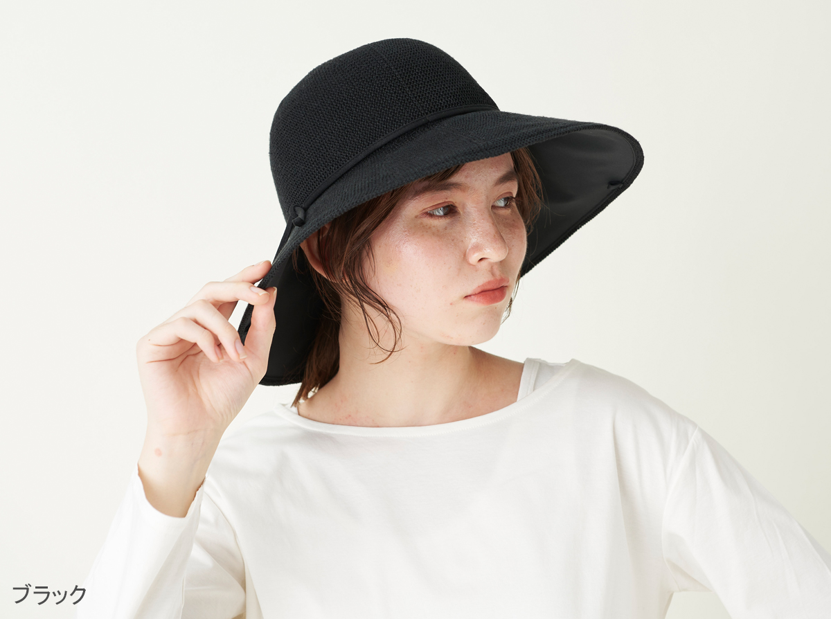 ふるさと納税 【¥1000値下げ中!】サンバリア100 リネンサーモハット - 麦わら帽子
