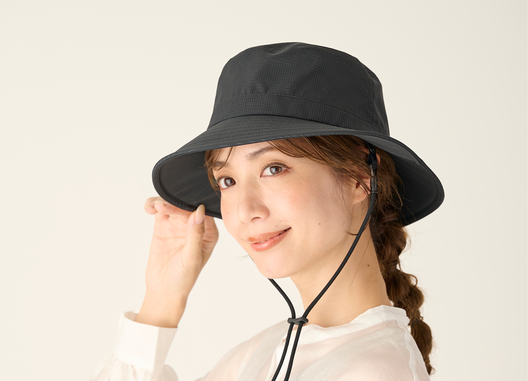 エア・マルチハット(ユニセックス) / ブラック　12,100yen (tax in)