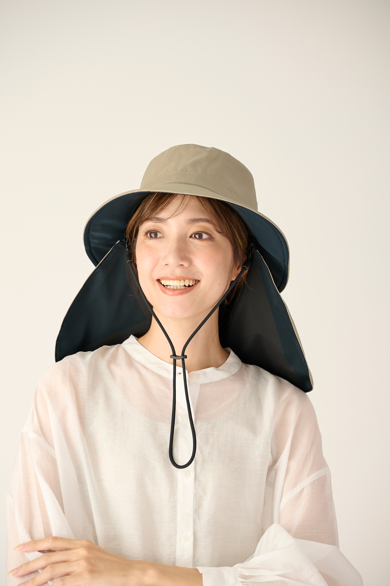 エア・マルチハット(ユニセックス) / カーキ　12,100yen (tax in)