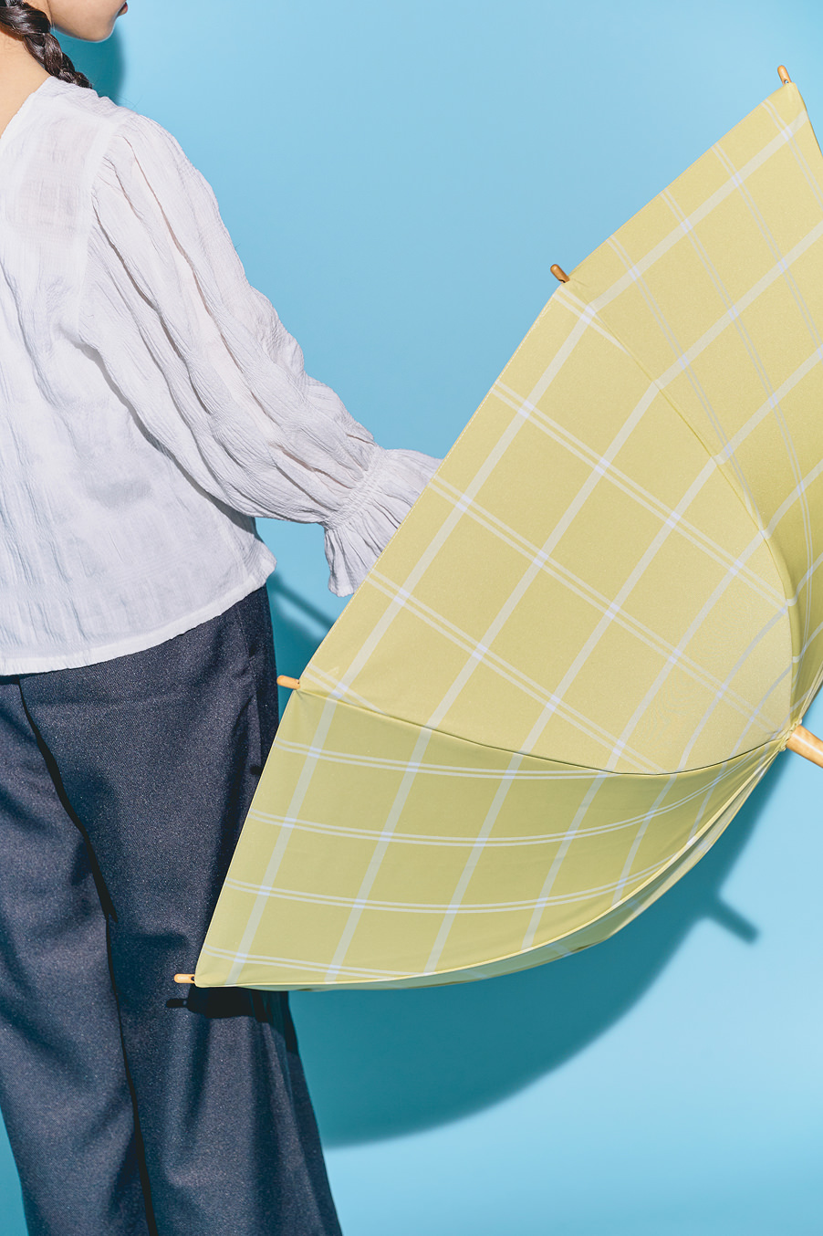 Sサイズ + plus / チェック / イエロー 12,100yen (tax in)