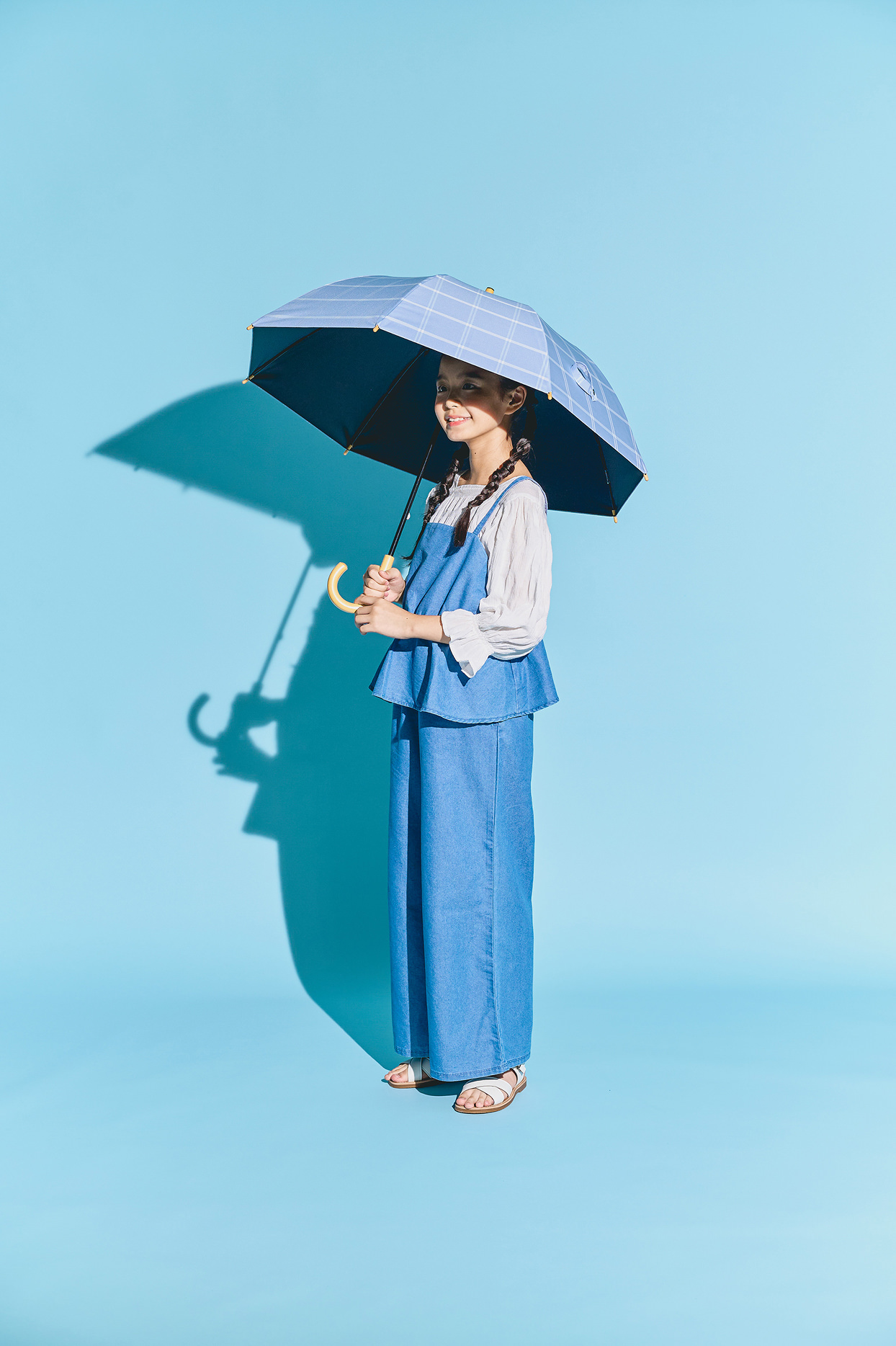 Sサイズ + plus / チェック / ブルー 12,100yen (tax in)