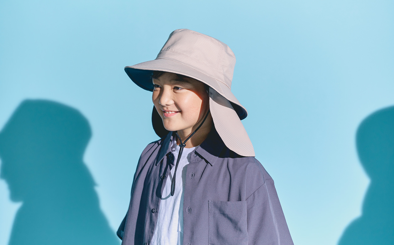 エア・マルチハット(キッズ) / サンドベージュ　11,550yen (tax in)