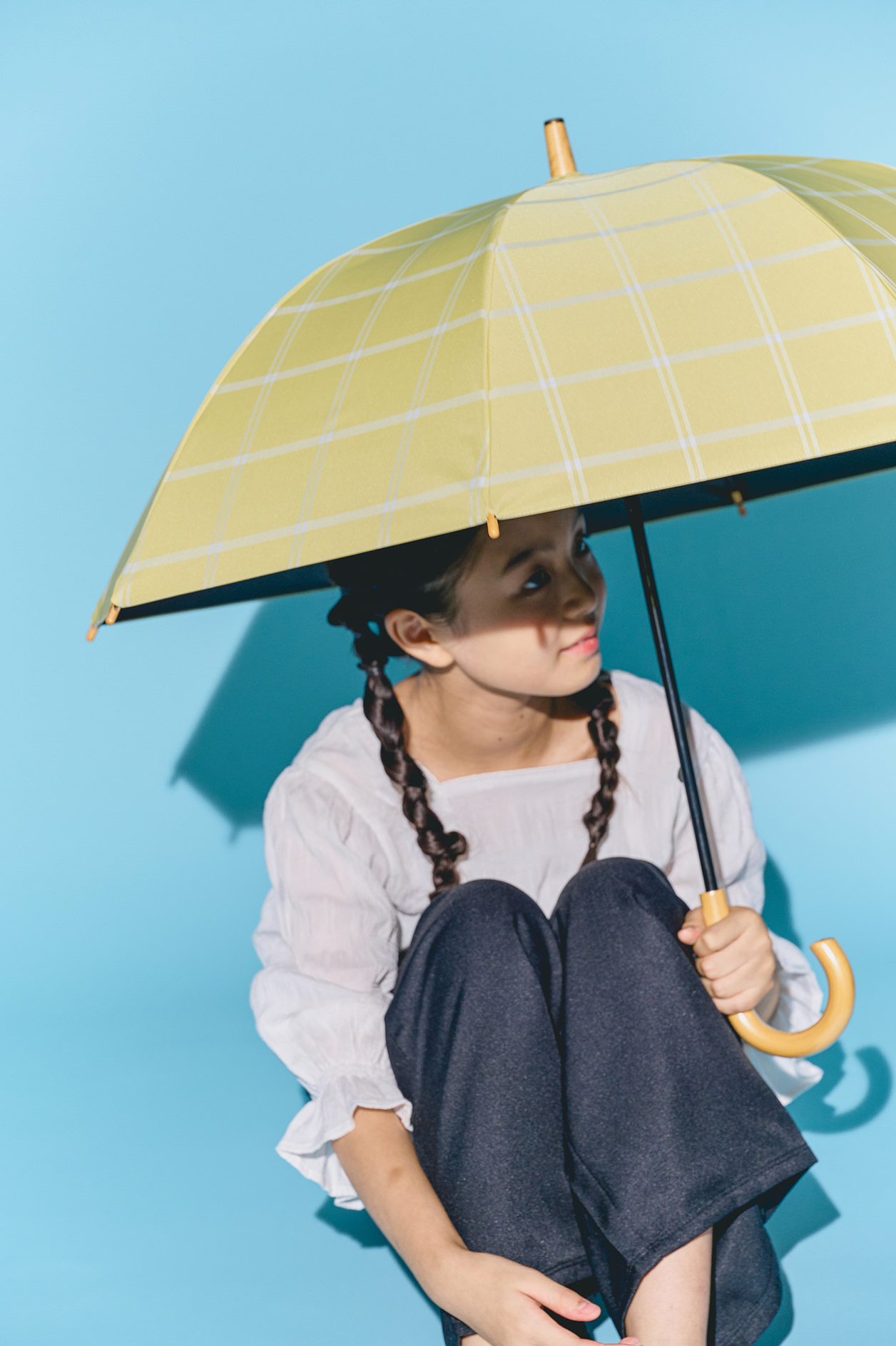 Sサイズ + plus / チェック / イエロー　12,100yen (tax in)