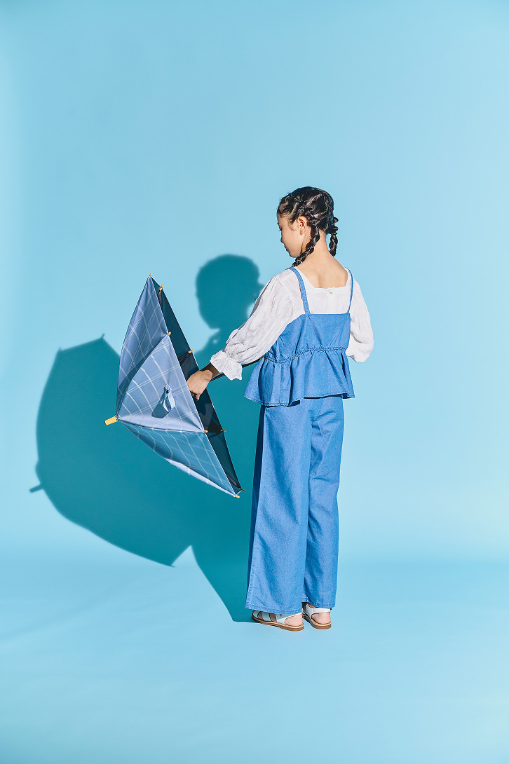 Sサイズ + plus / チェック / ブルー　12,100yen (tax in)