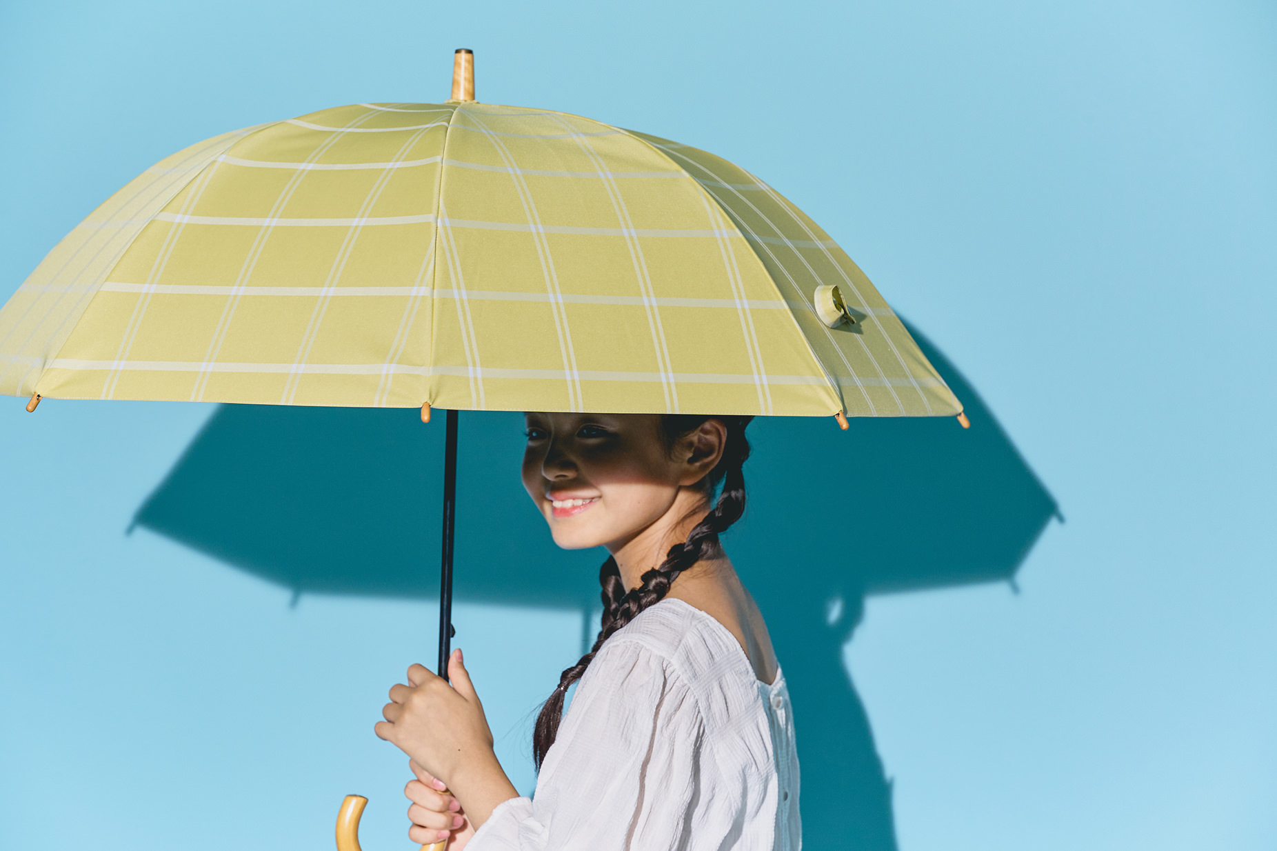 Sサイズ + plus / チェック / イエロー　12,100yen (tax in)