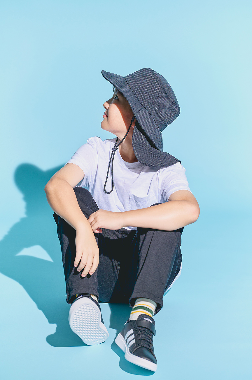 エア・マルチハット(キッズ) / ブラック　11,550yen (tax in)