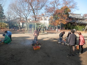 焼き芋大会